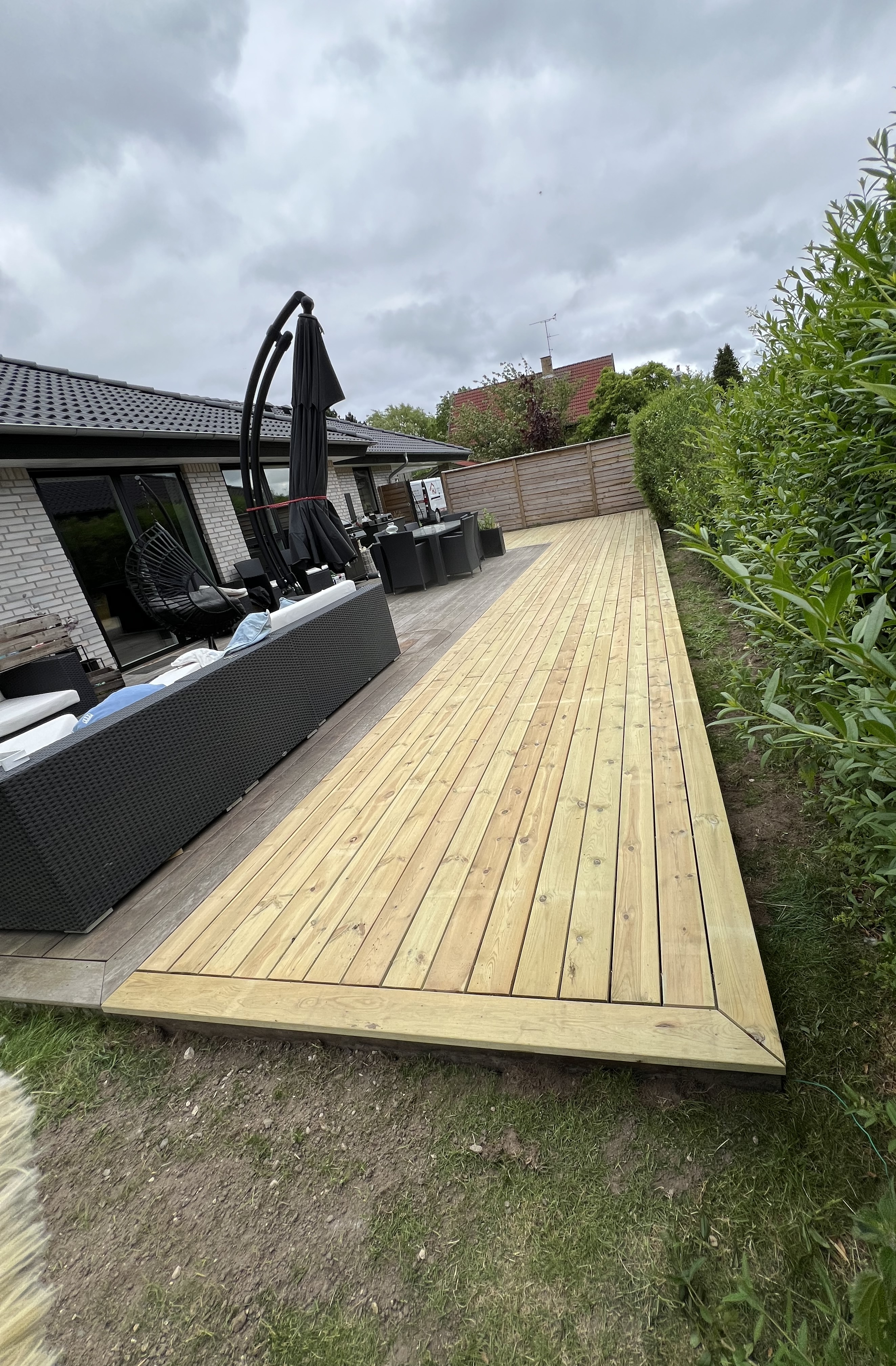 Terrasse service